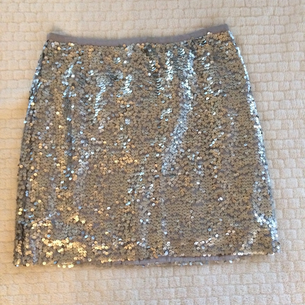 J.Crew Holiday Sequin Mini Skirt